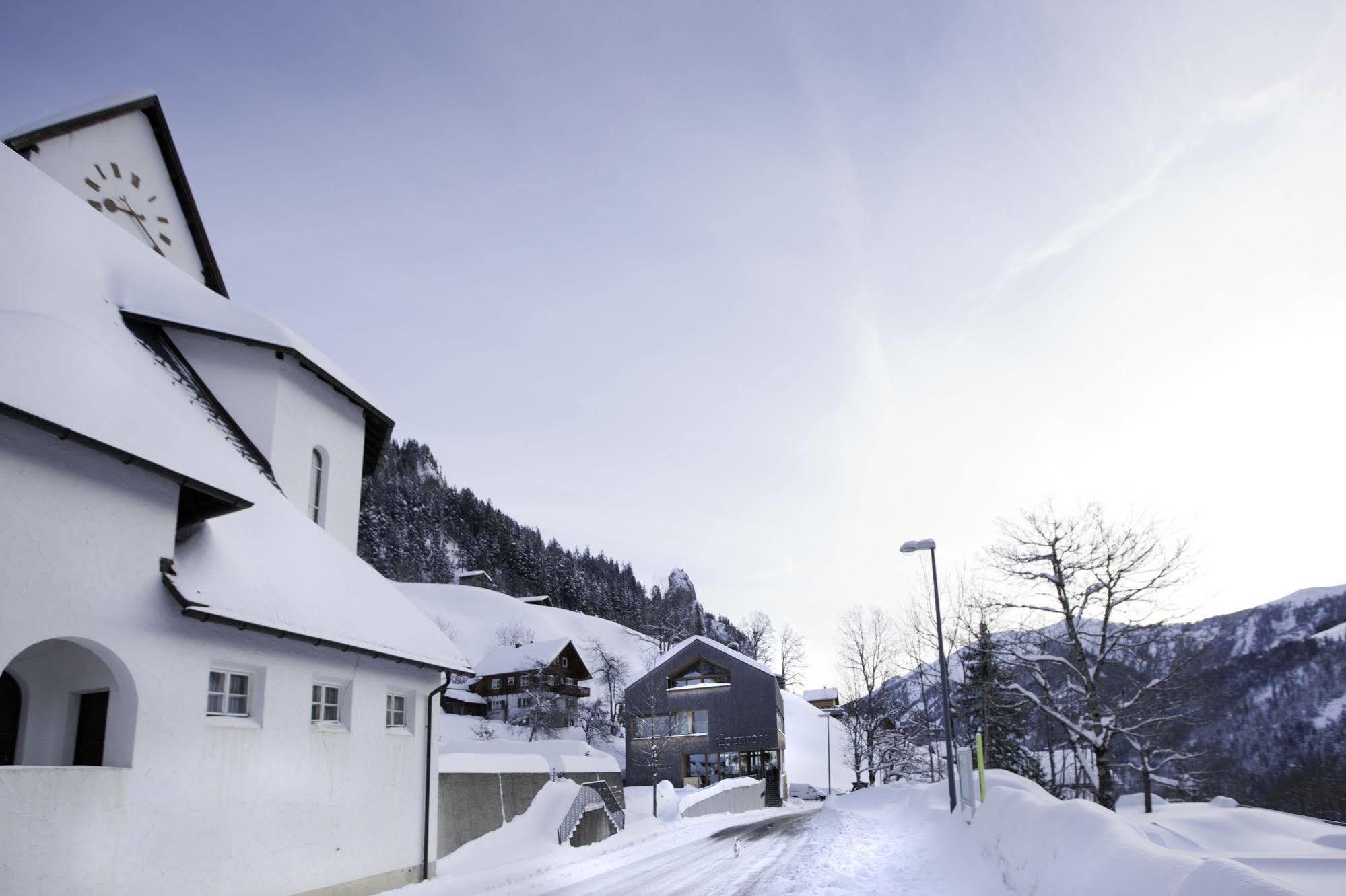 Hotel Alpenrose Ebnit دورنبيرن المظهر الخارجي الصورة